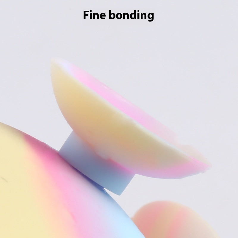 Cross-border New 3D Stress Relief Ball Sucker Magic Sucker Silicone Toy