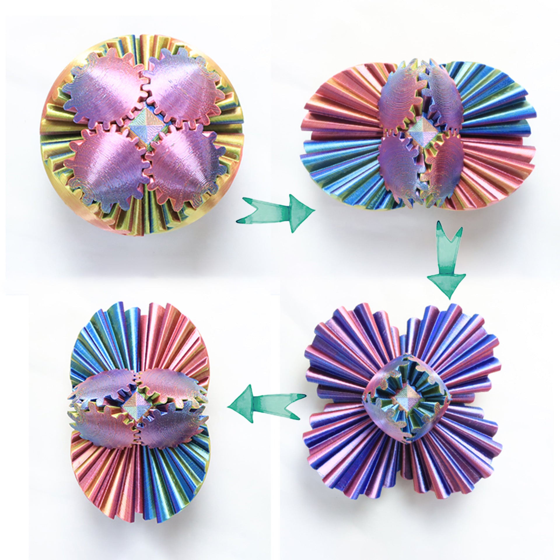 Stress Relief Ball Anxiety Relaxation Finger Toy